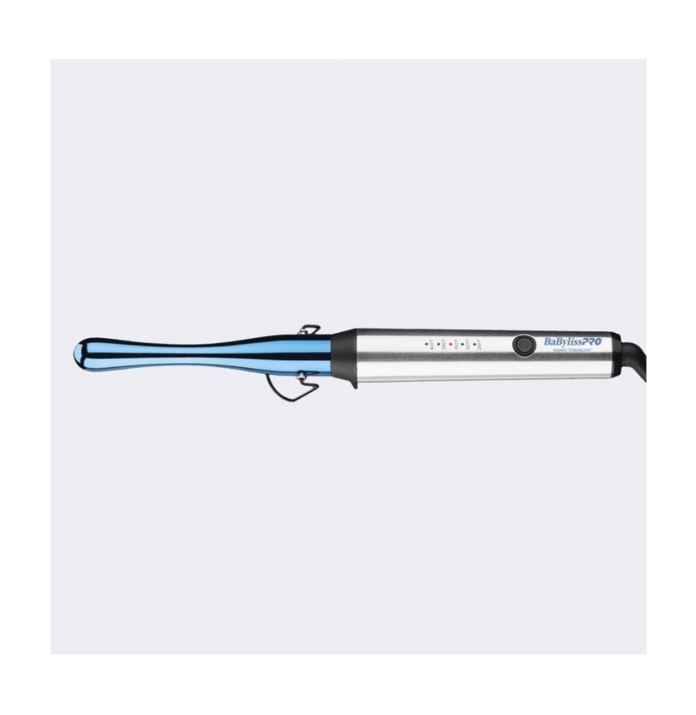 BaBylissPRO Nano Titanium Reverse Taper Curling Wand - Blue and Silver - Picture 2 of 4